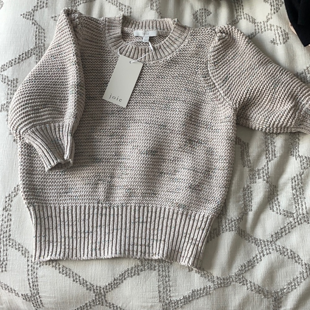 Joie puff sleeved sweater